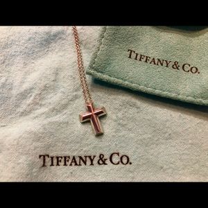 Tiffany & Co. sterling silver Cross necklace